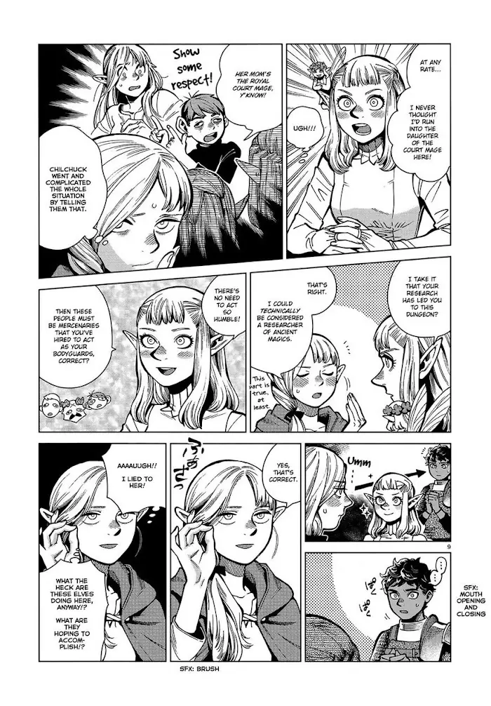 Delicious in Dungeon Chapter 74 image 09_optimized